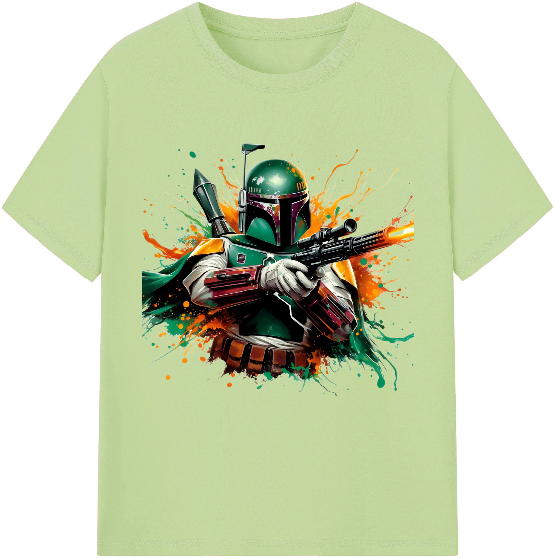 （画像用） スター・ウォーズ Star Wars 綿100％半袖Tシャツ（フロントプリント）